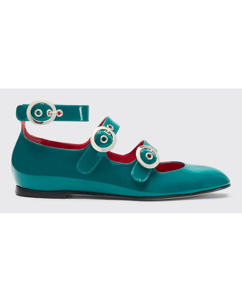 Scarosso Linda Ii PfauengrüN Lackleder