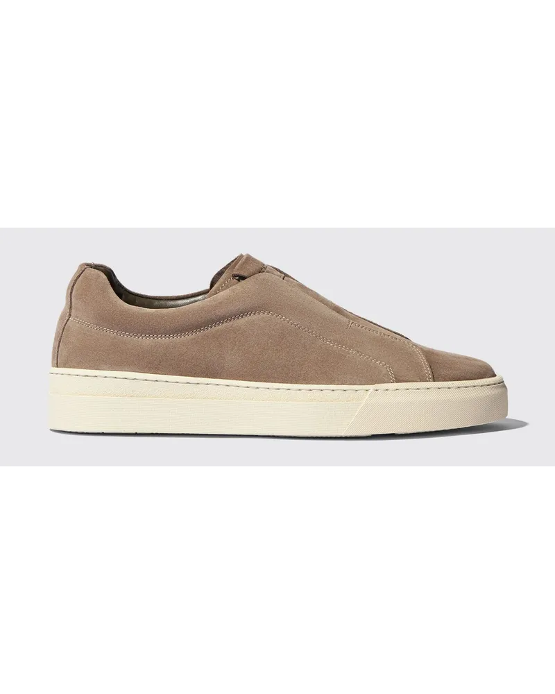 Scarosso Luca Taupe Veloursleder