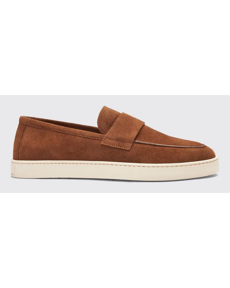Scarosso Lucio Tan Veloursleder