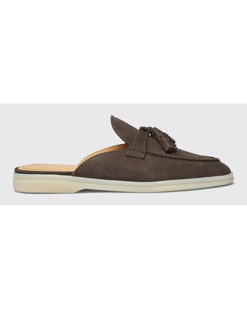 Scarosso Lucrezia Deep Taupe Veloursleder