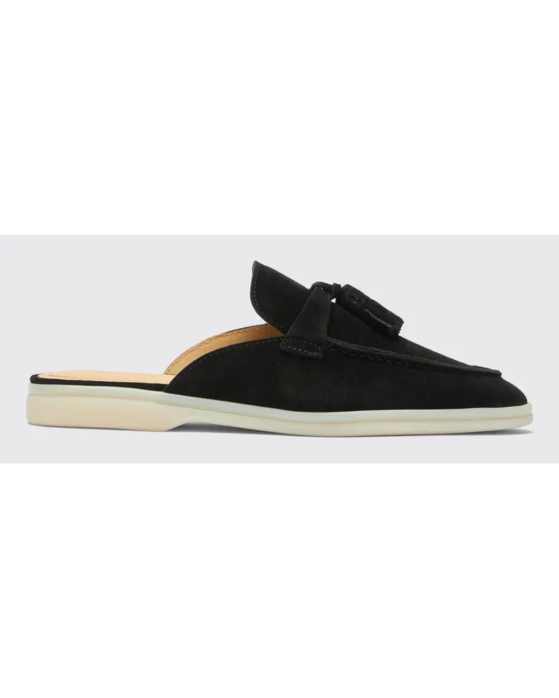 Scarosso Lucrezia Schwarz Veloursleder Edit