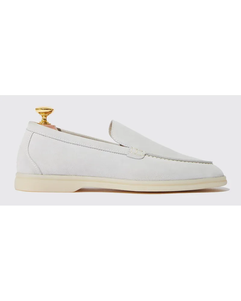 Scarosso Ludovica Ghiaccio Scamosciata Hellgrau