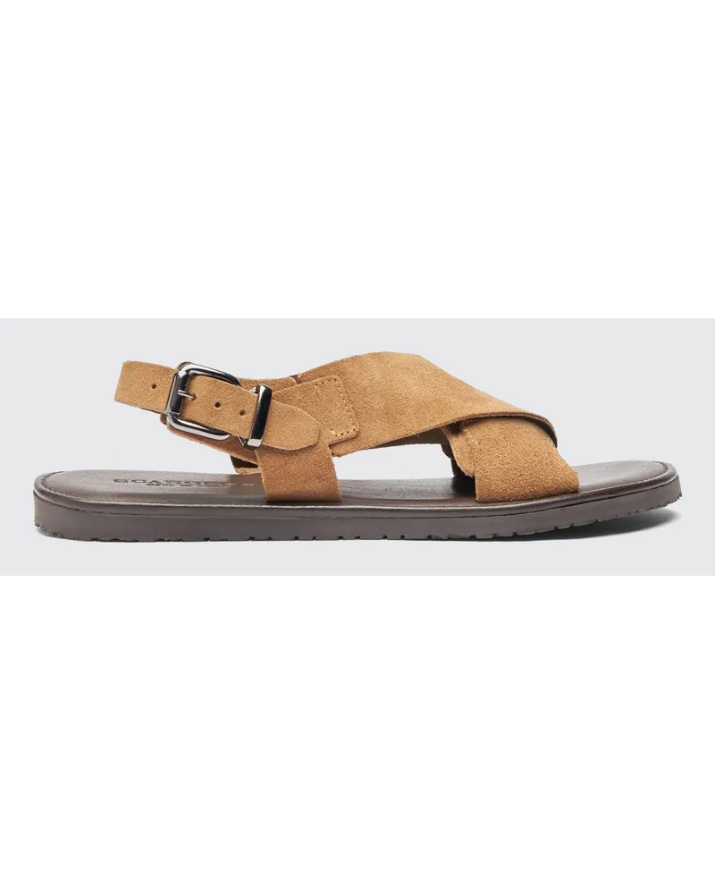 Scarosso Massimo Beige Veloursleder
