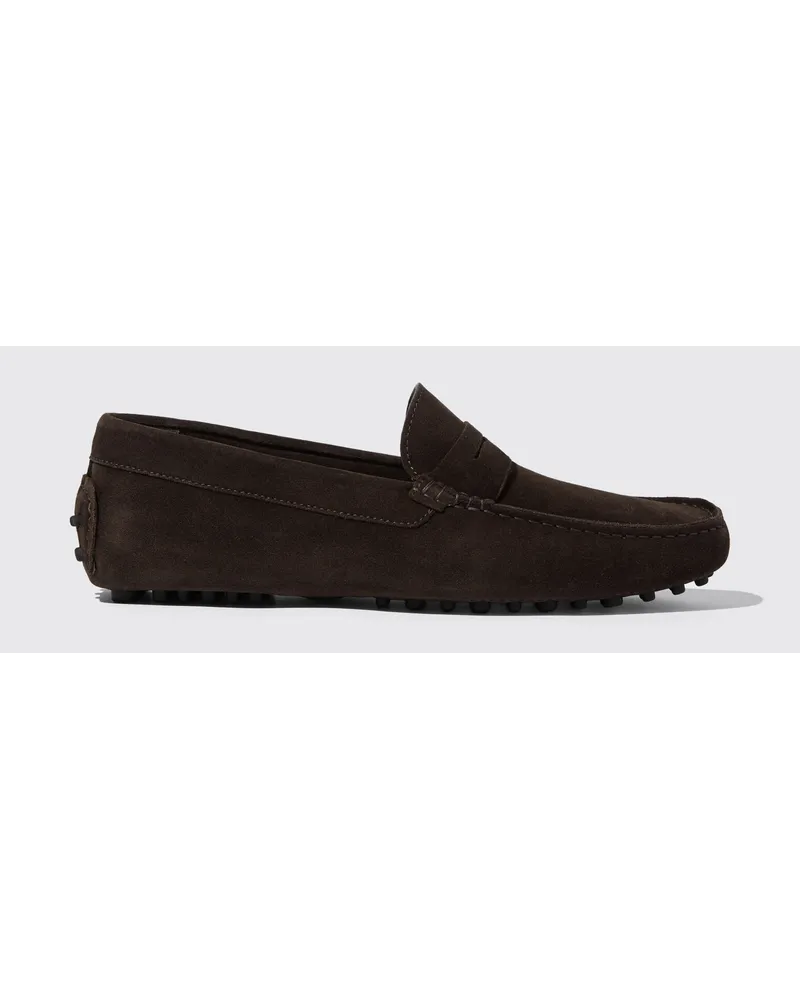 Scarosso Michael Brown Suede Dunkelbraun