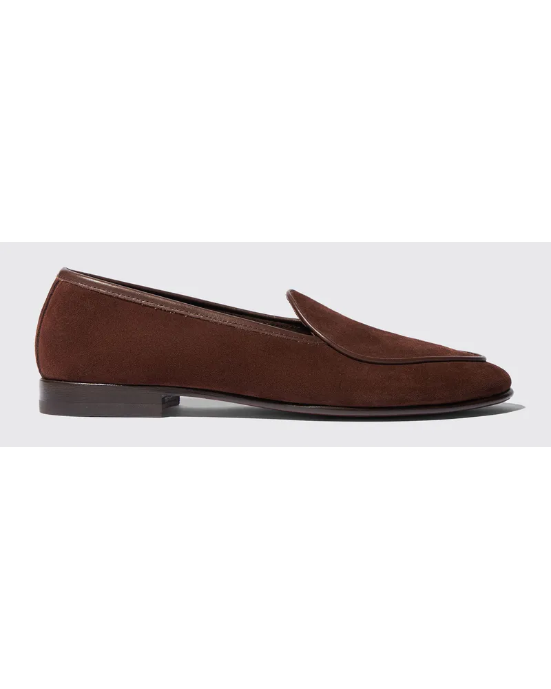 Scarosso Nils Braun Veloursleder