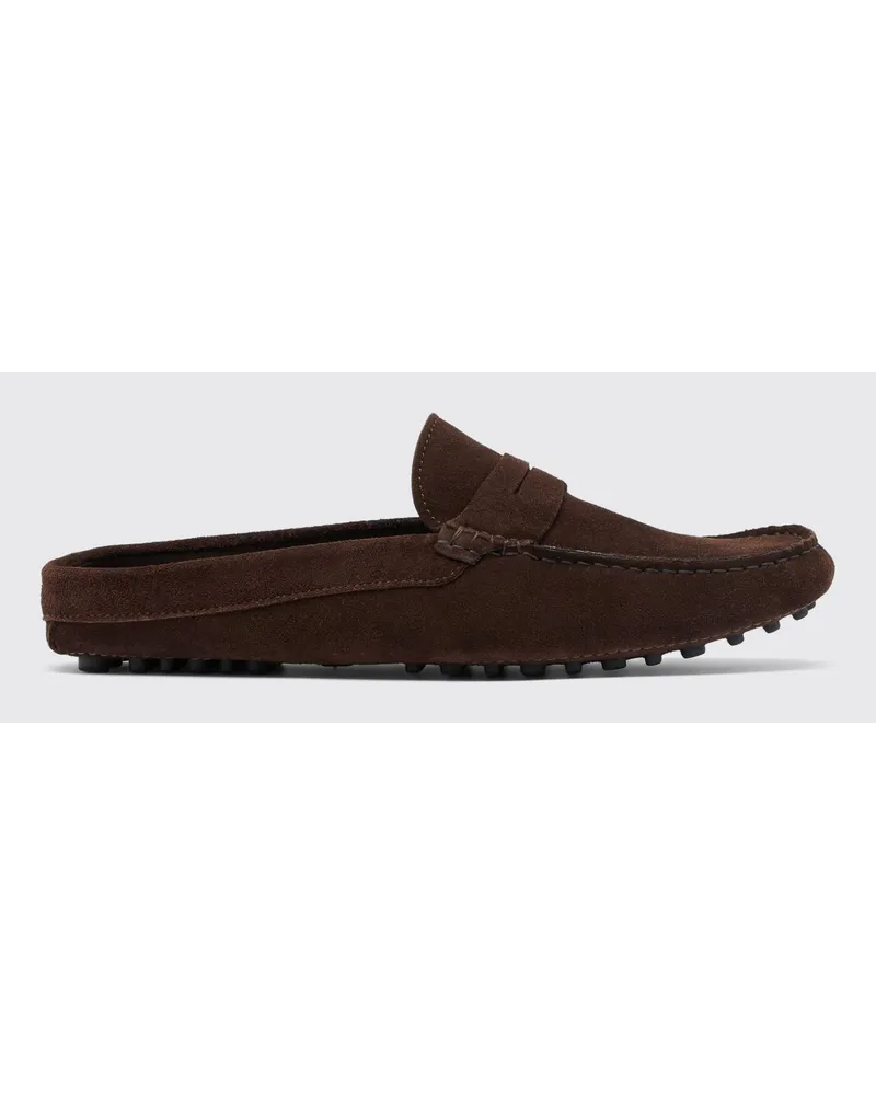 Scarosso Omar Braun Veloursleder