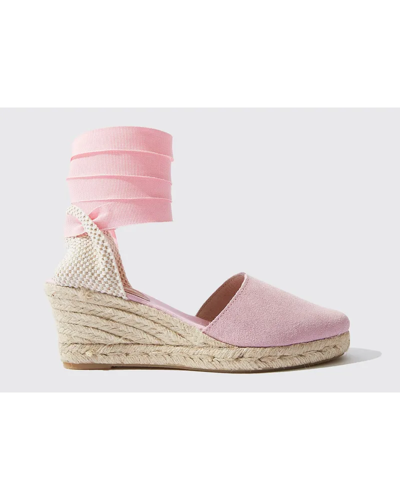 Scarosso Paloma Pink Suede Rosa