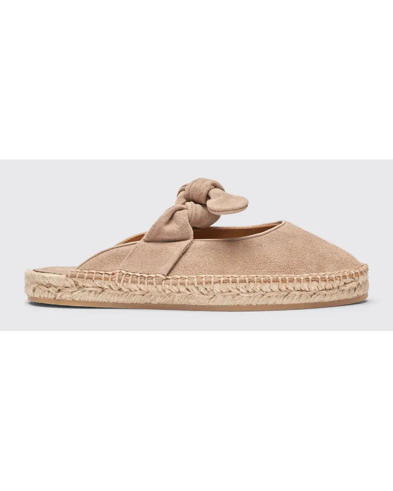 Scarosso Pina Beige Veloursleder