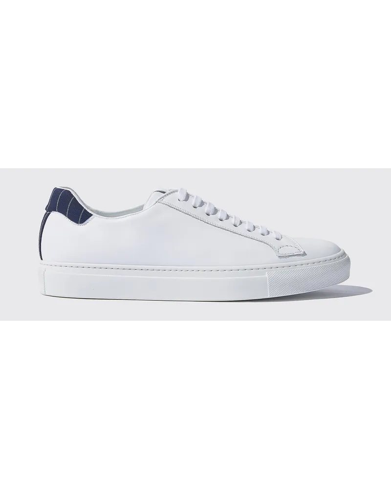 Scarosso Pinstripe White Weiß