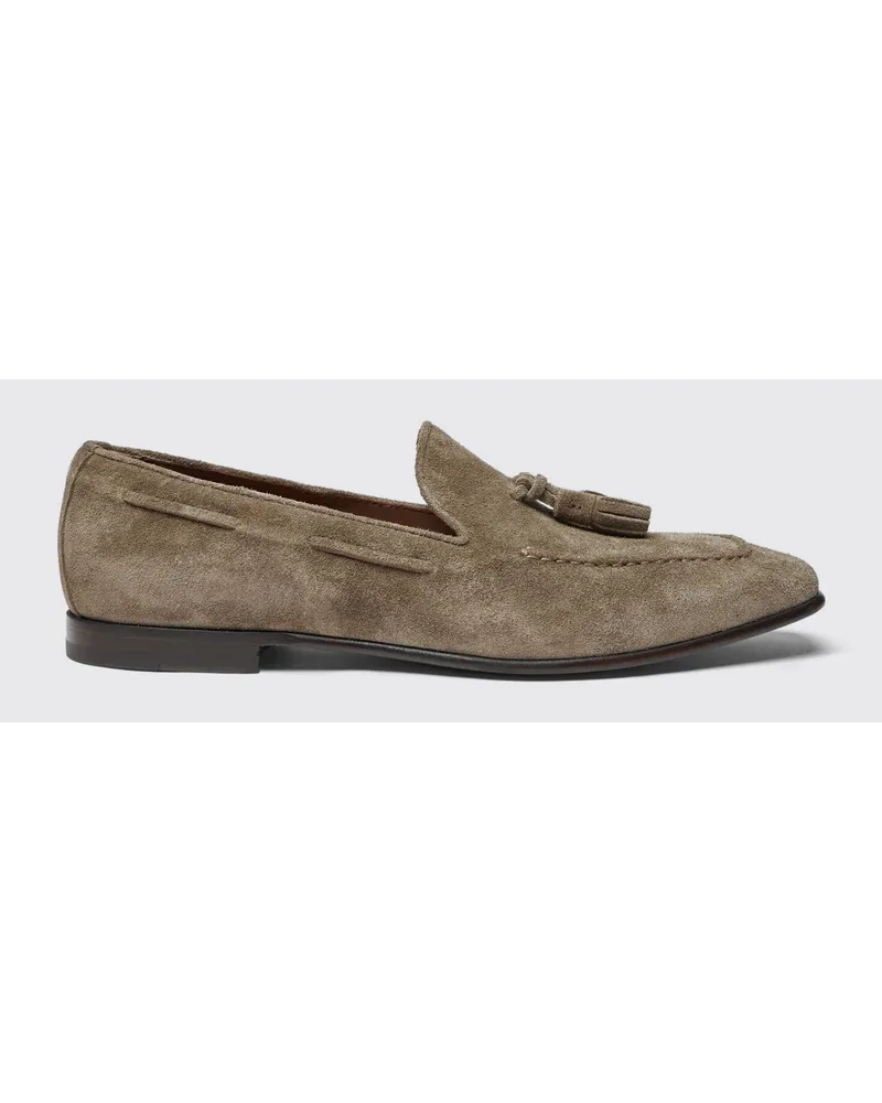 Scarosso Rodolfo Taupe Veloursleder