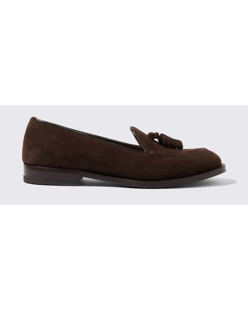 Scarosso Sienna Brown Suede Braun