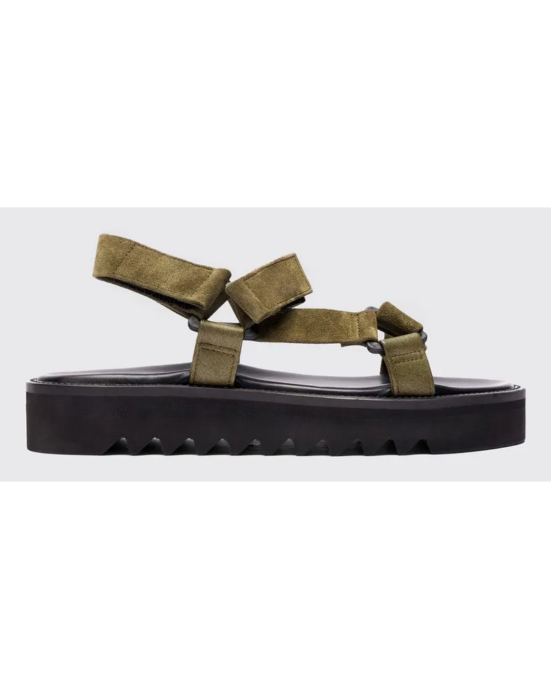 Scarosso Wooster V Kaki Veloursleder