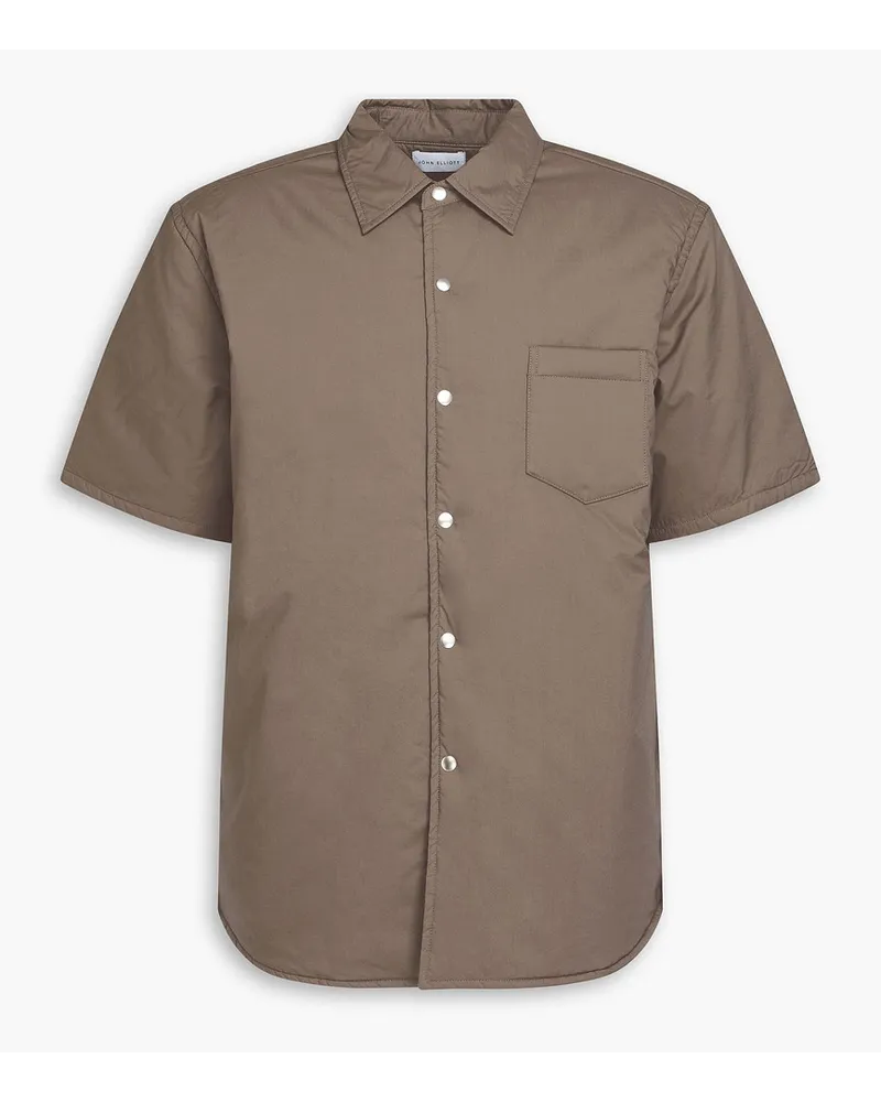 John Elliott + Co Scout Hemd Aus Baumwollpopeline Neutral
