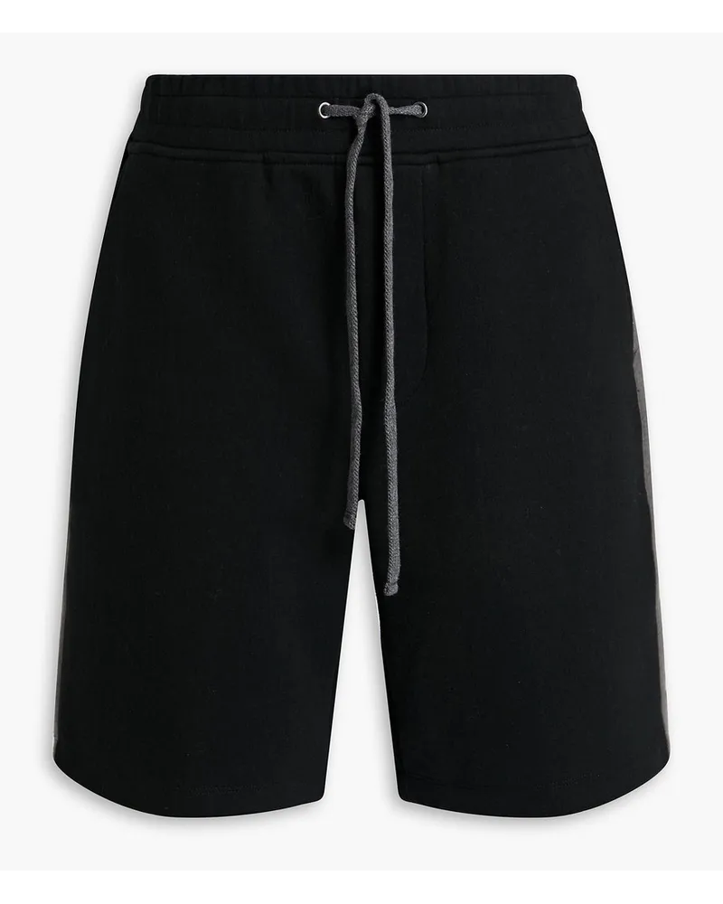 James Perse Shorts Aus Jersey Einer Baumwollmischung Schwarz