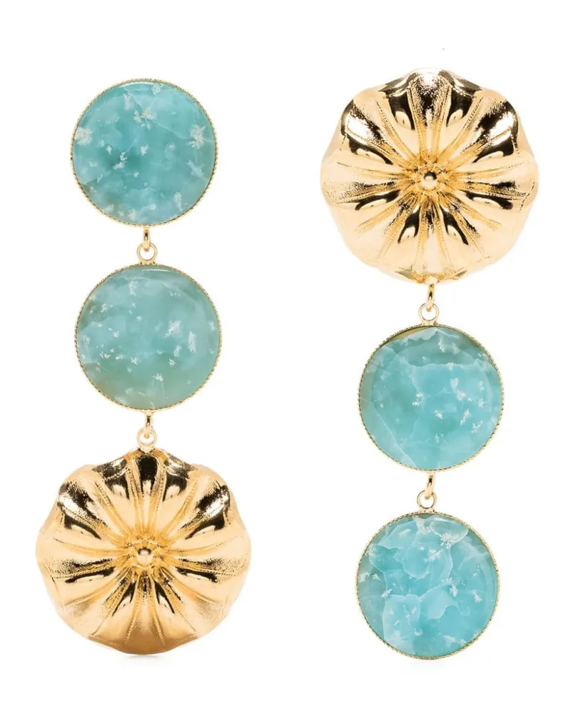 DESTREE Sonia Daisy Ohrringe Mit Schmucksteinen Gold