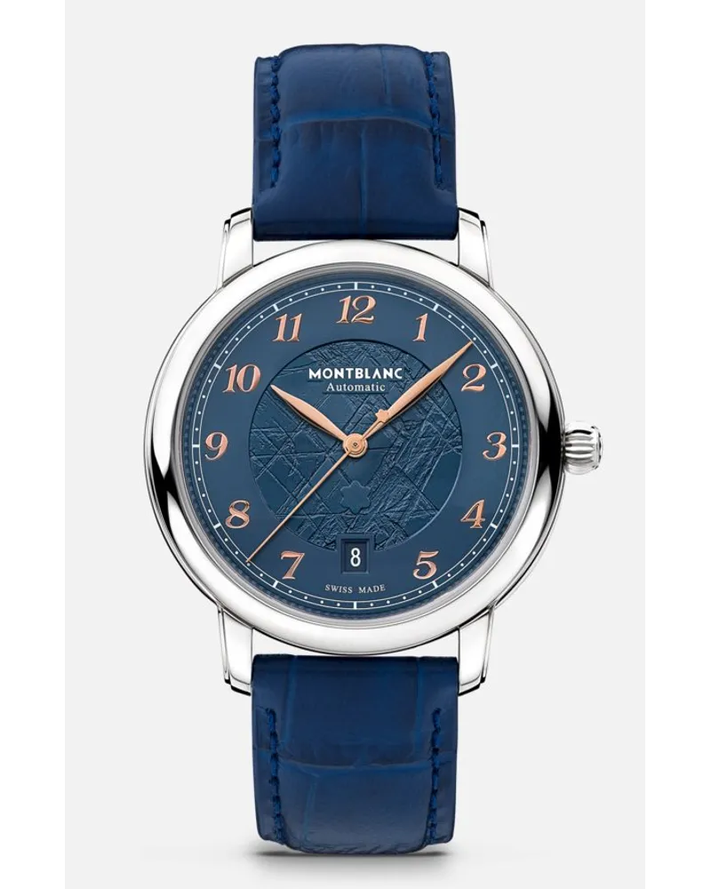 Montblanc Star Legacy Automatic Date 39mm Limited Edition Blau