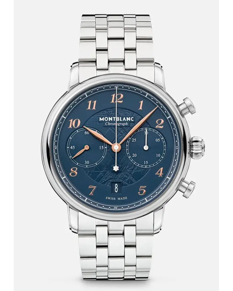 Montblanc Star Legacy Chronograph 42mm Limited Edition Blau