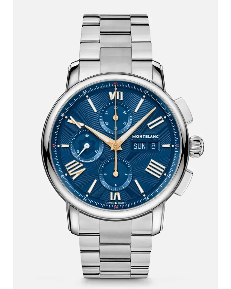 Montblanc Star Legacy Chronograph Day & Date Limited Edition Blau