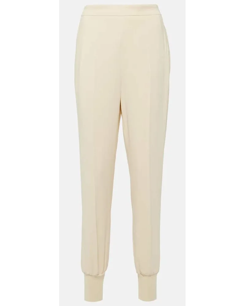 Stella McCartney Jogginghose Aus Jersey Weiss