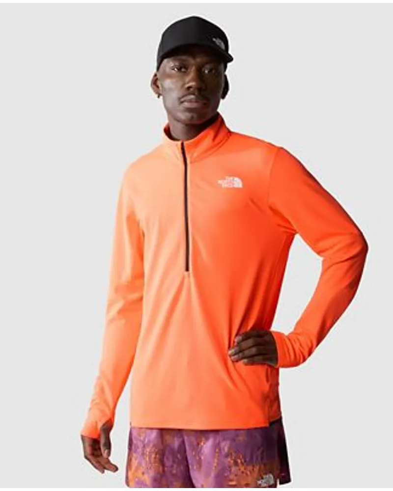 The North Face Sunriser Langarm Top Mit 1/4 Langem Rv Vivid