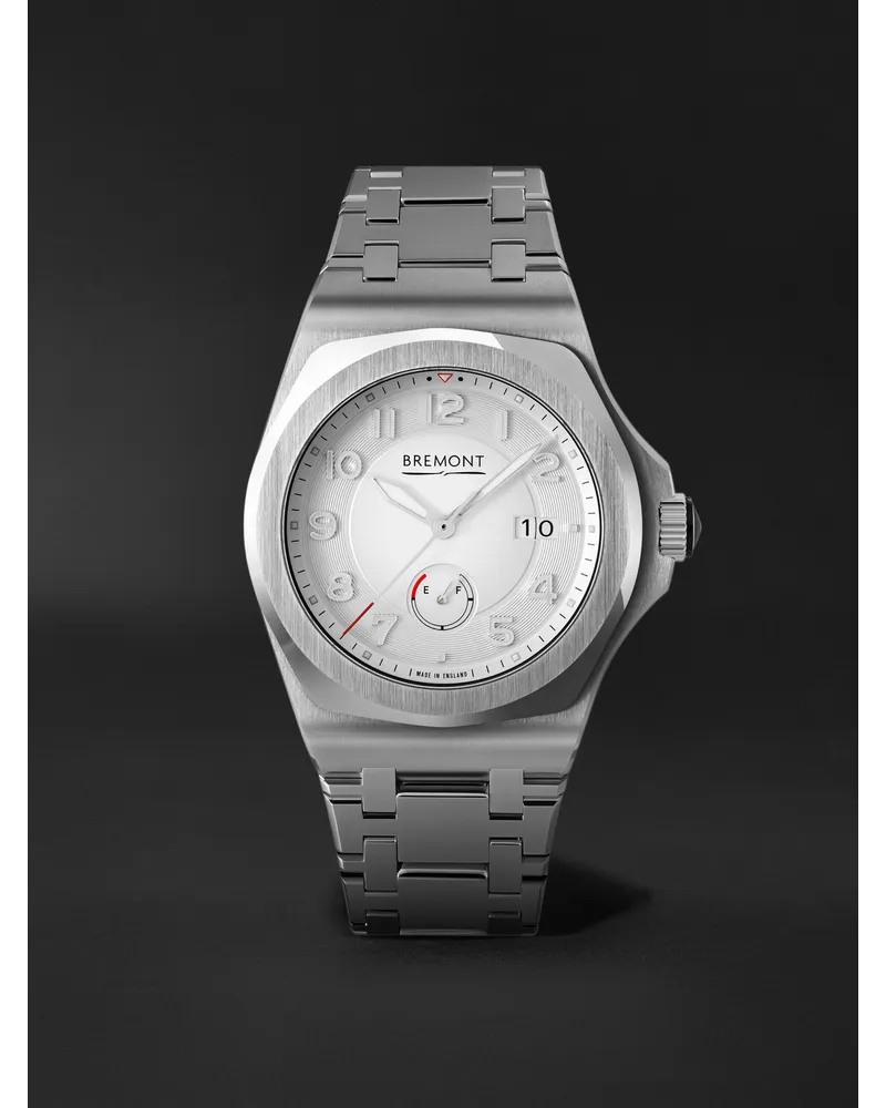 Bremont Supernova 40 Mm Uhr Aus Edelstahl Mit Automatischem Aufzug Ref. Nr.: Al N B Weiß