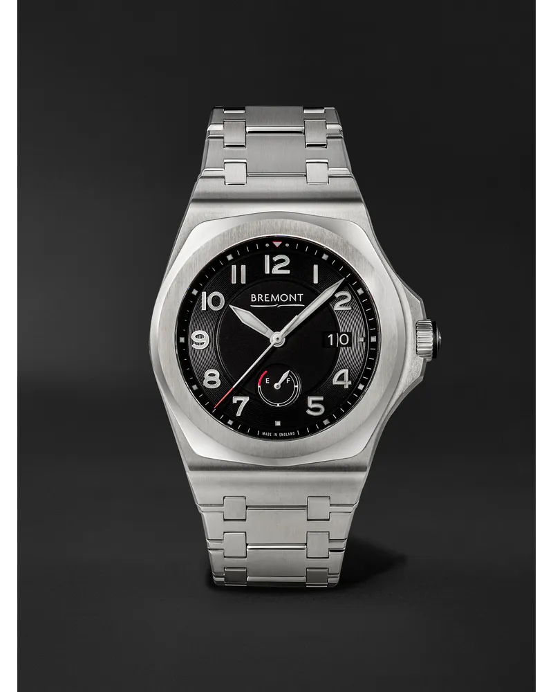 Bremont Supernova 40 Mm Uhr Aus Edelstahl Mit Automatischem Aufzug Ref. Nr.: Pi N B Schwarz