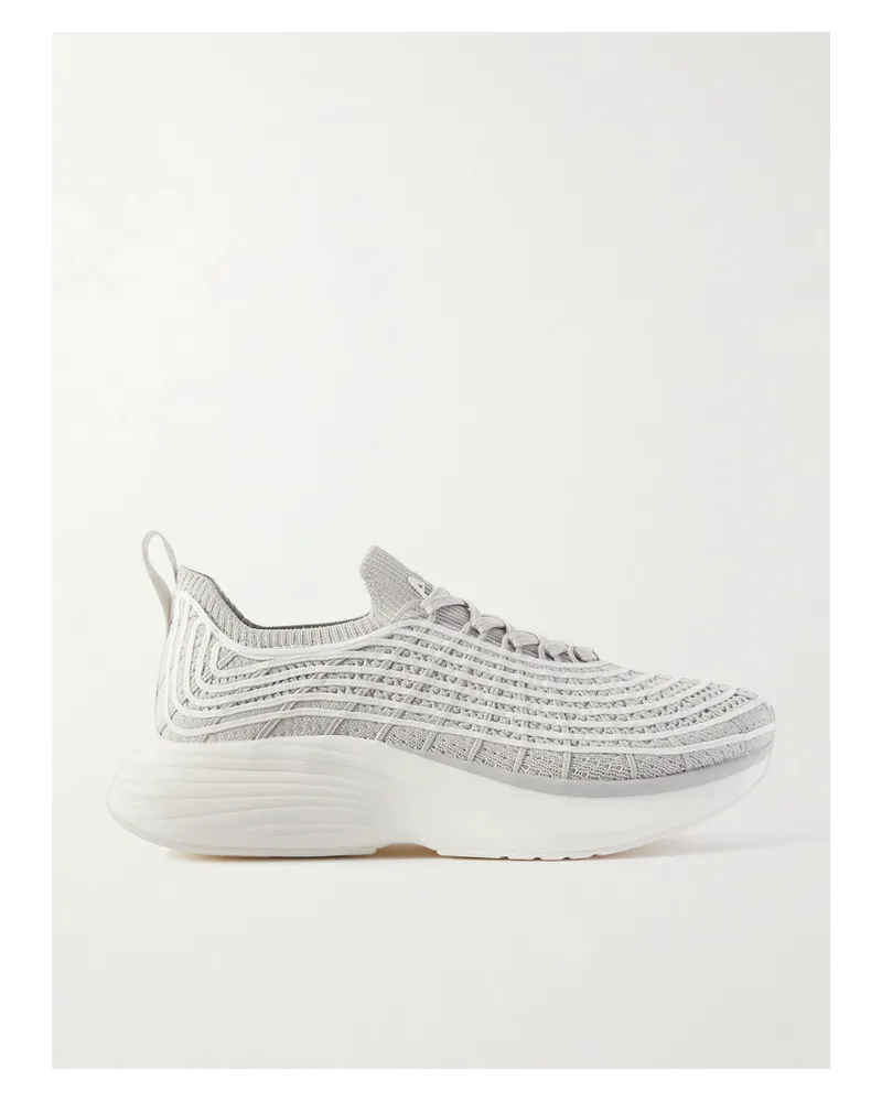 ATHLETIC PROPULSION LABS Techloom Zipline Sneakers Aus Mesh Grau