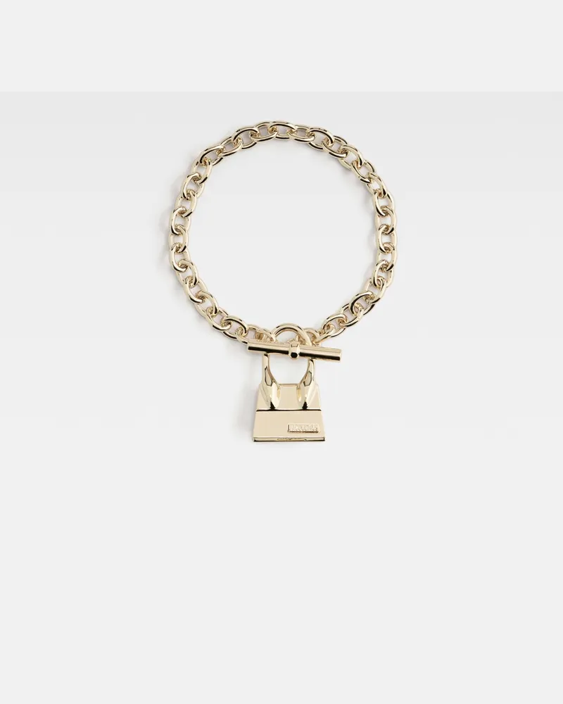 Jacquemus The Chiquito Toggle Charm Bracelet Light Gold