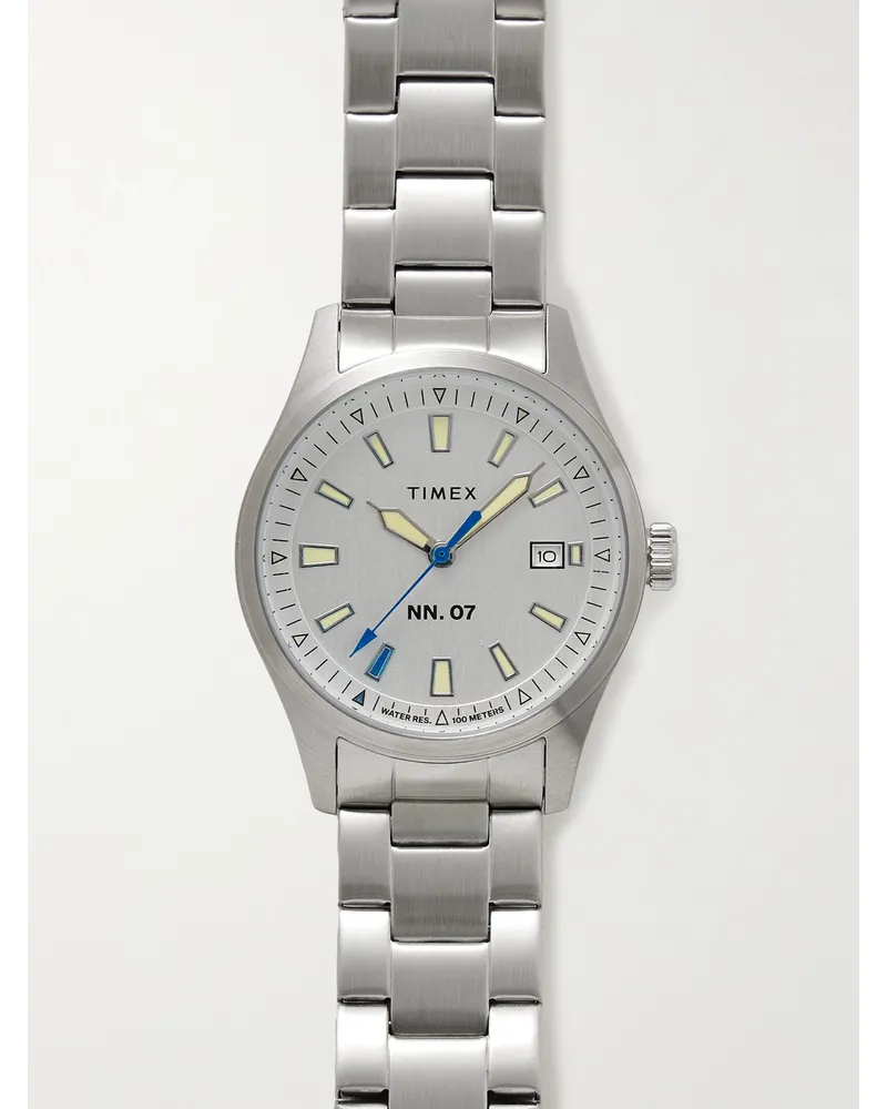 NN 07 Timex Expedition North Field Post 36 Mm Uhr Aus Edelstahl Silber