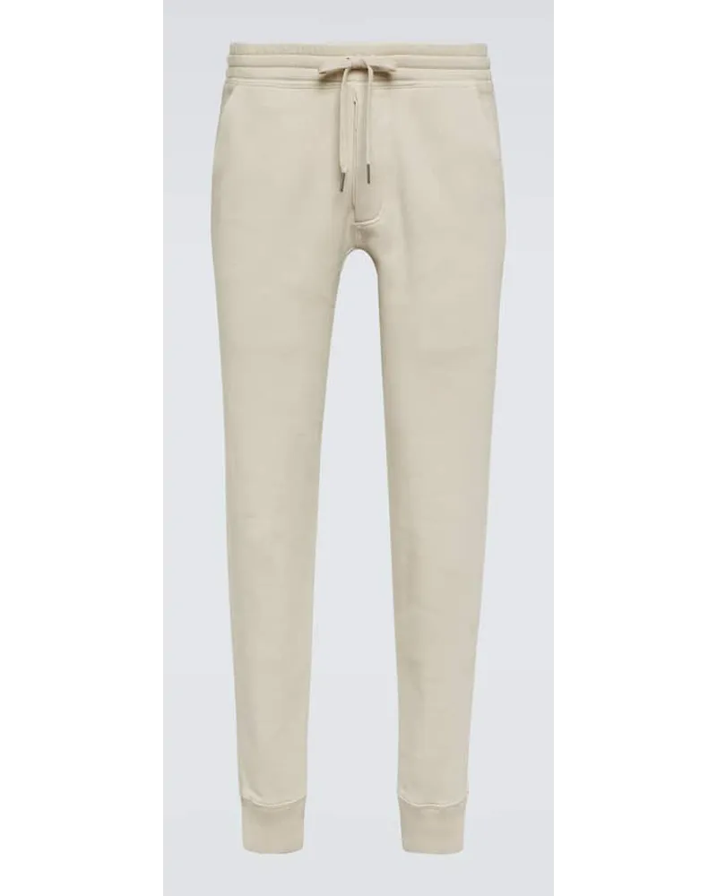 Tom Ford Jogginghose Aus Baumwolle Beige