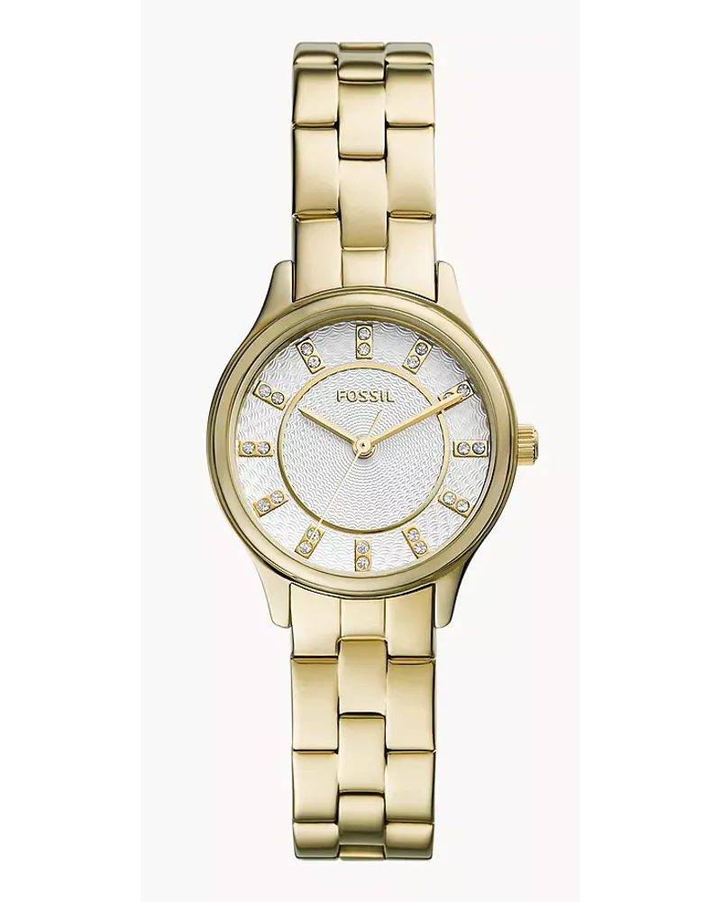 Fossil Uhr Modern Sophisticate 3 Zeiger Werk Edelstahl Farben Gold