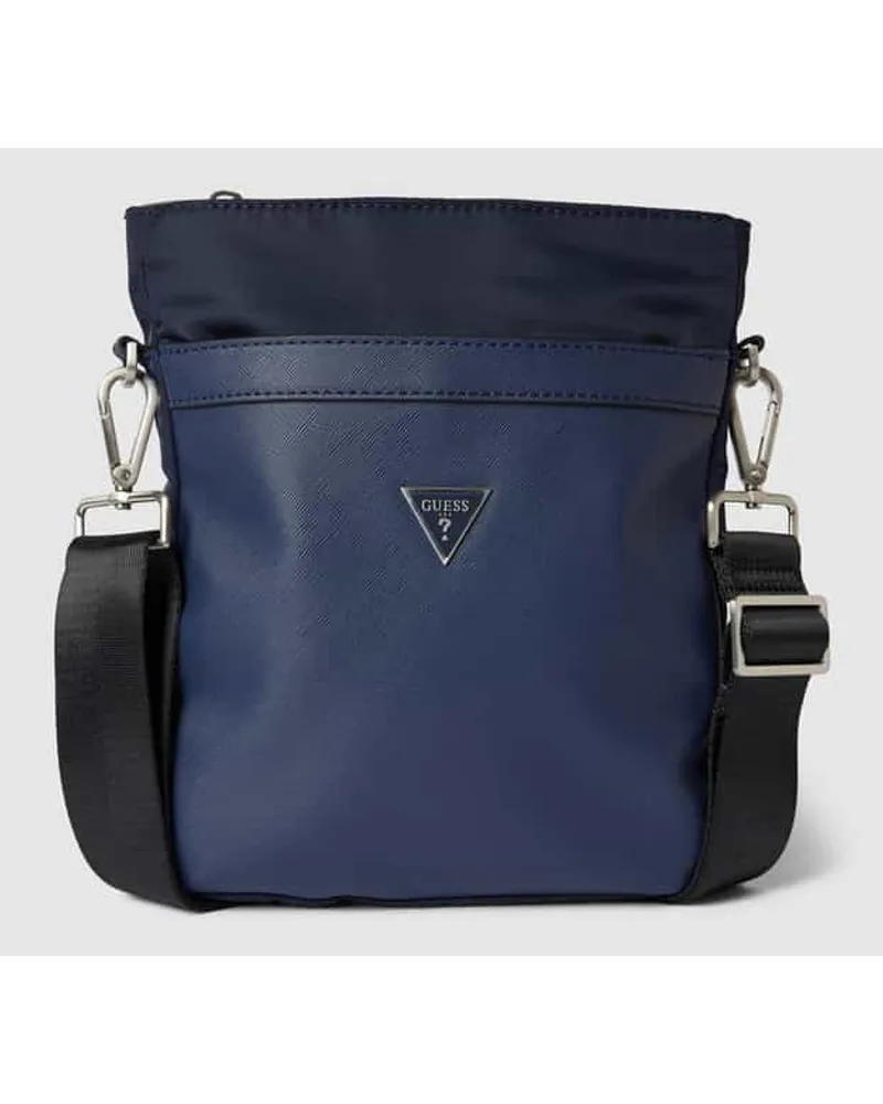 Guess UmhäNgetasche Mit Label Applikation Dunkelblau