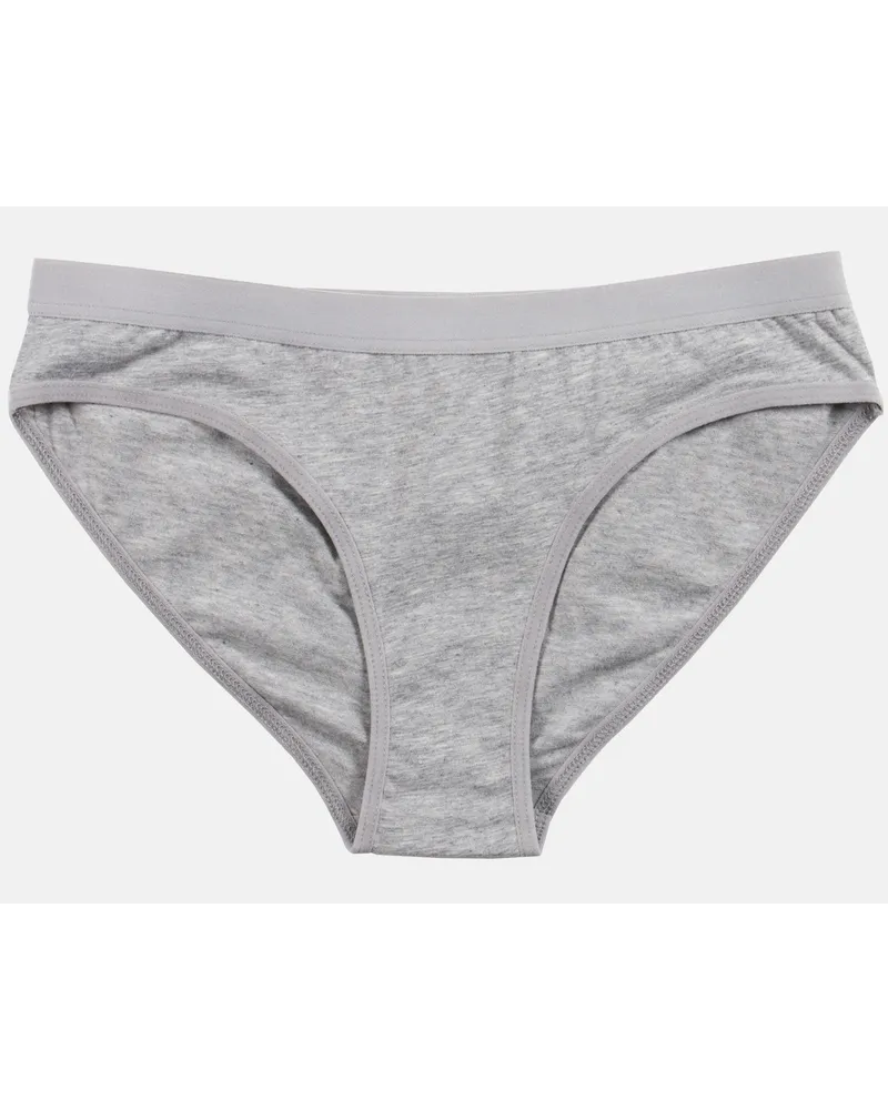 Vatter Bikini Slip "Steady Suzie" Grey Melange Grau