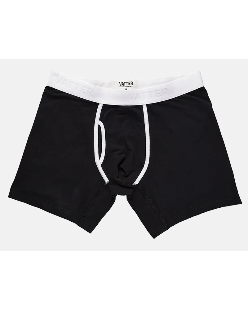 Vatter Boxer Brief "Classy Claus" Black Schwarz