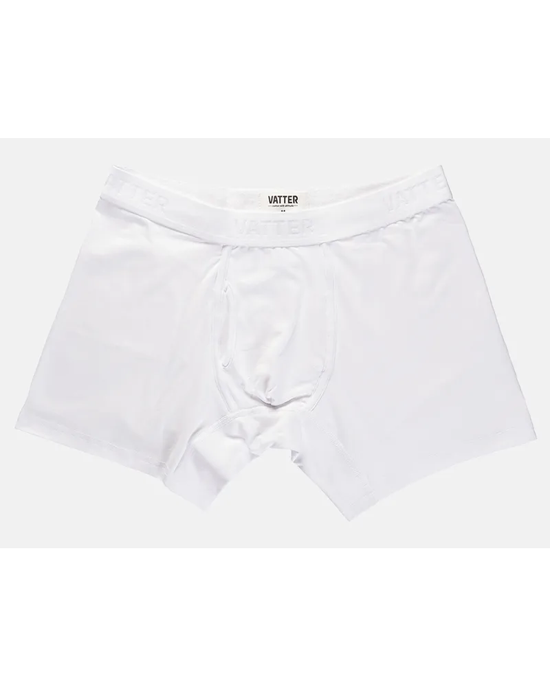 Vatter Boxer Brief "Classy Claus" White Weiss