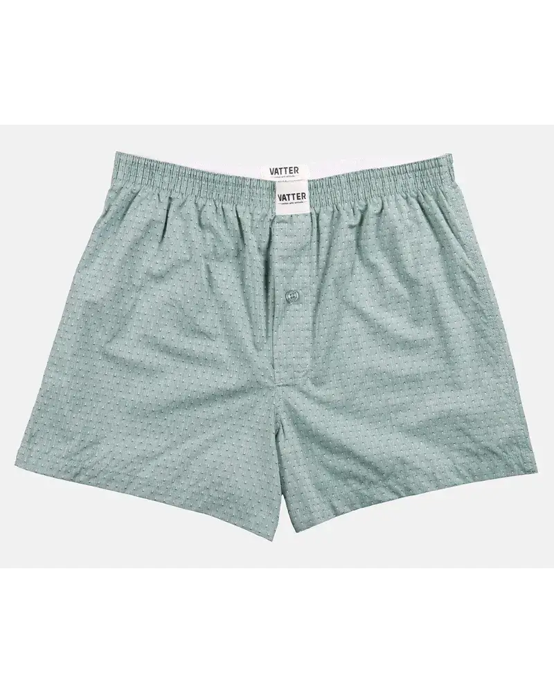 Vatter Boxer Short "Loose Larry" Green Dobby GrüN