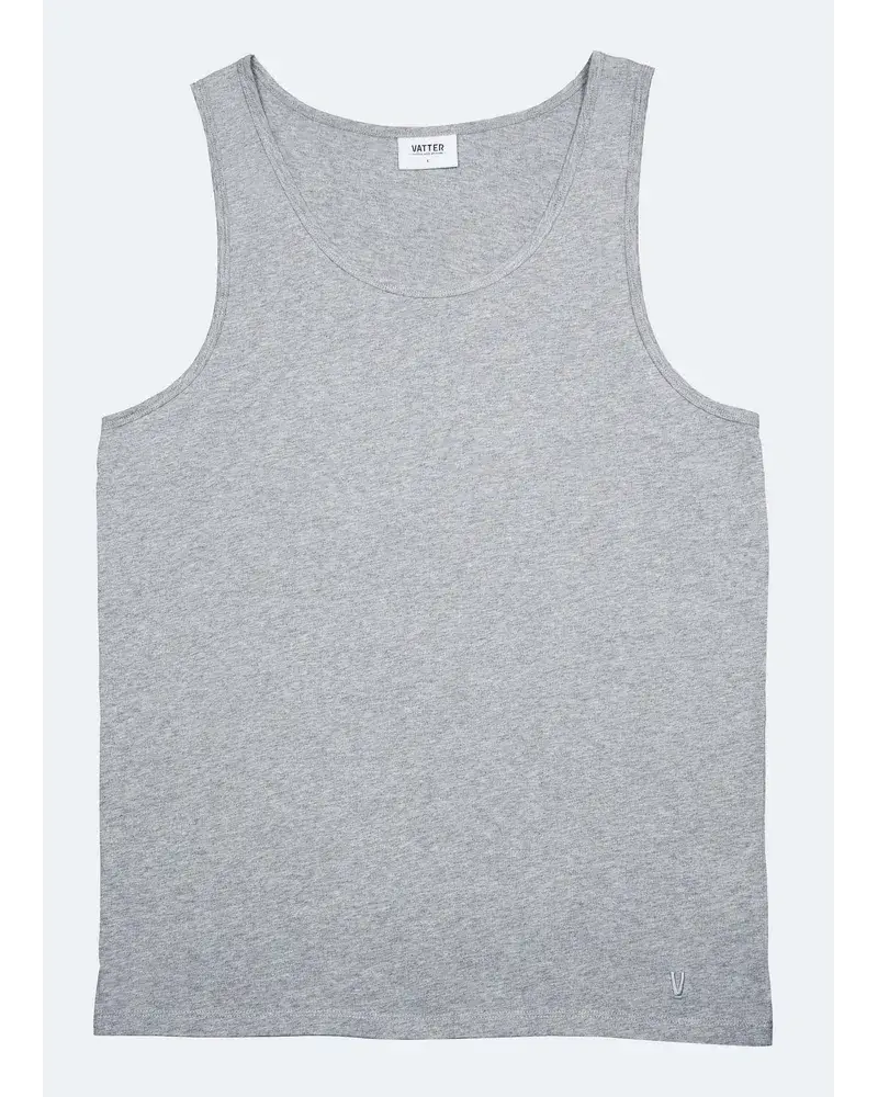 Vatter Tank Top "Tough Tony" Grey Melange Grau