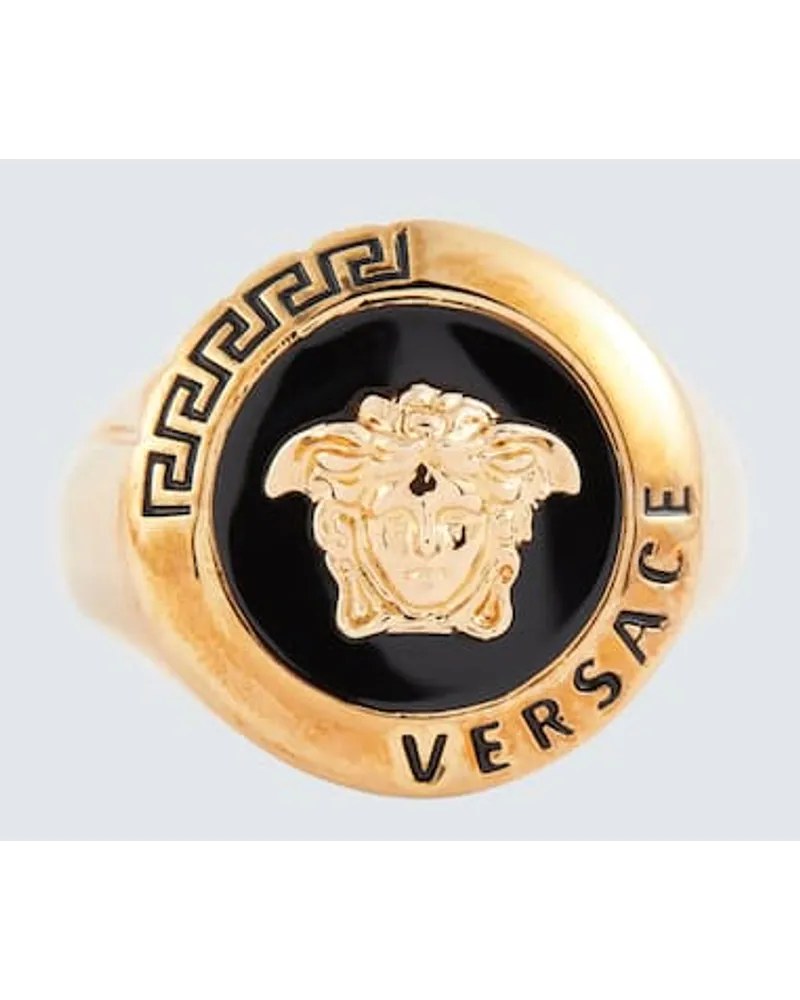 Versace Ring Medusa Biggie Metallic