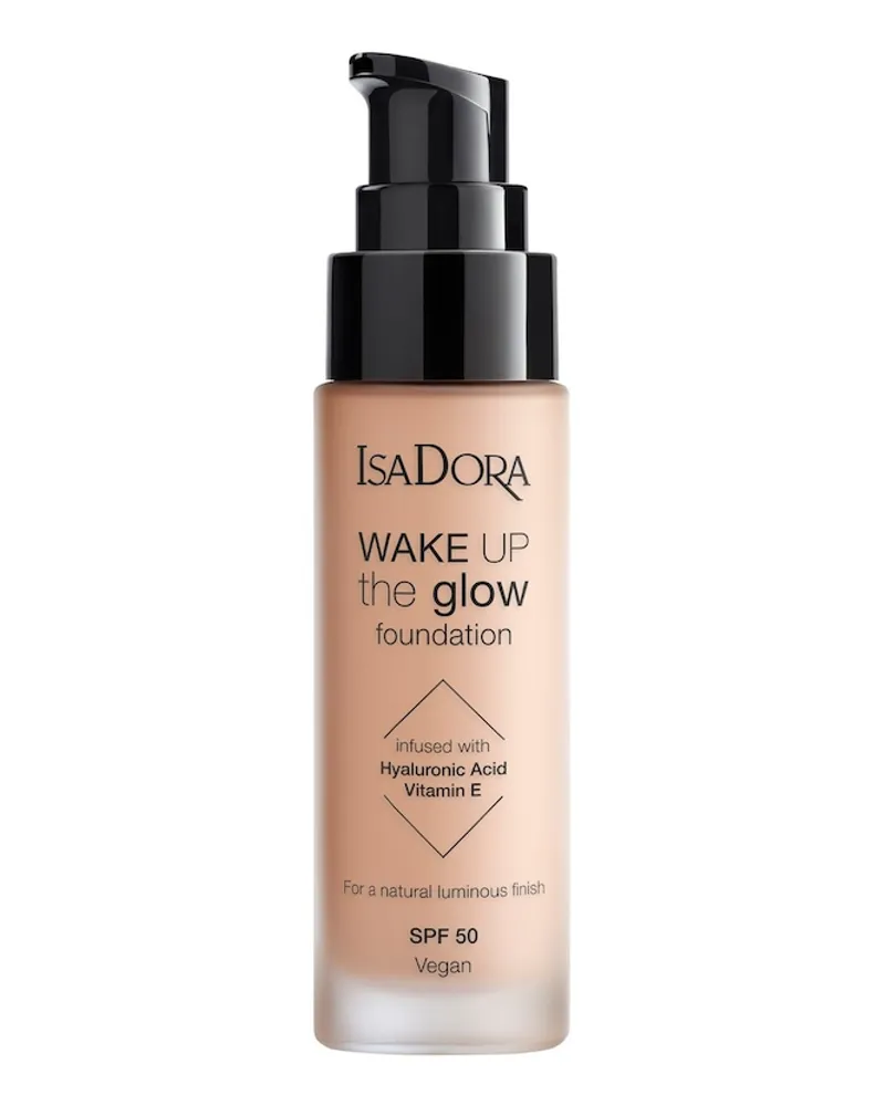 IsaDora Wake Up The Glow Foundation 30 Ml 5c Hellbraun