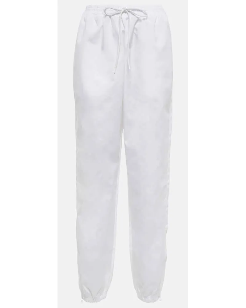 WARDROBE.NYC Jogginghose Spray Weiss