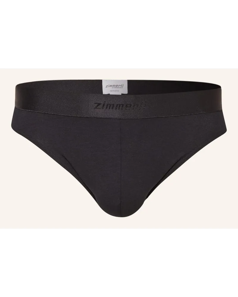 Zimmerli Slip Pureness Schwarz