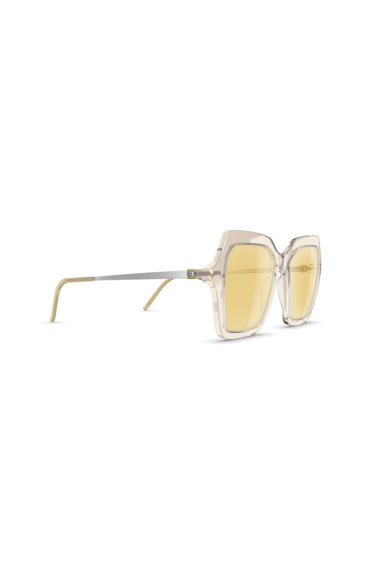 Odeeh NEUBAU Phaedra Sonnenbrille, Champagne/Titanium