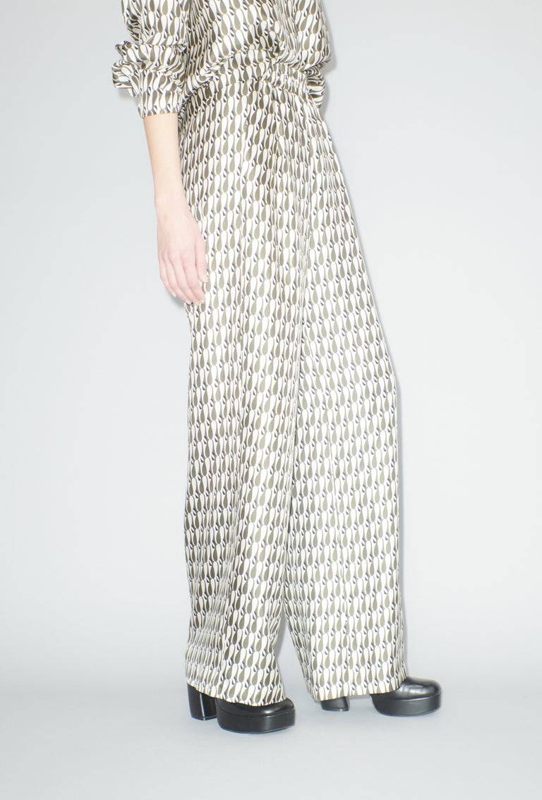 Odeeh Abstract Penguins Hose, Brown Olive