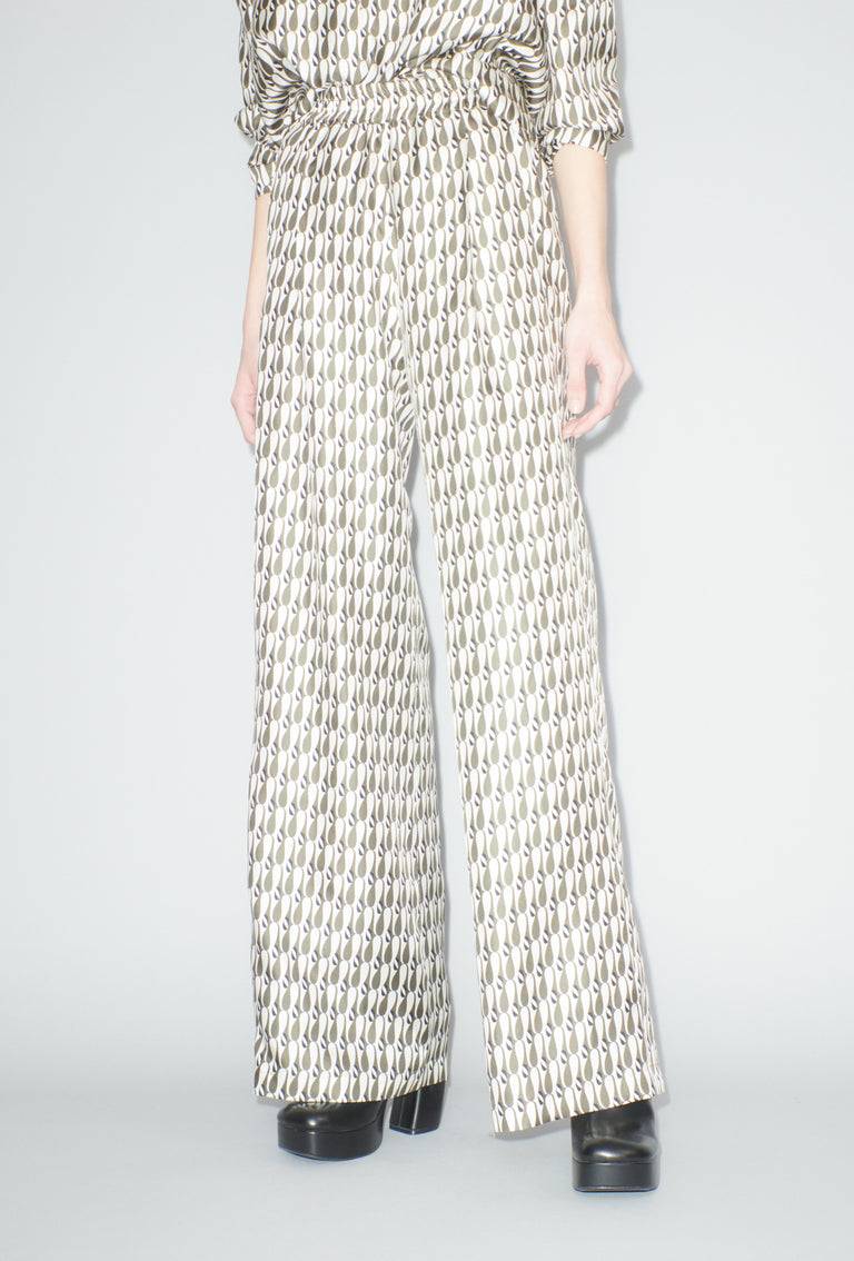 Odeeh Abstract Penguins Hose, Brown Olive