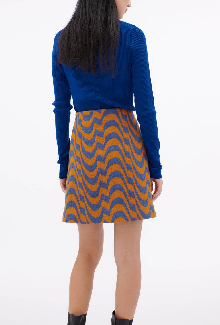 Odeeh Abstract Waves Rock, Dark Cobalt