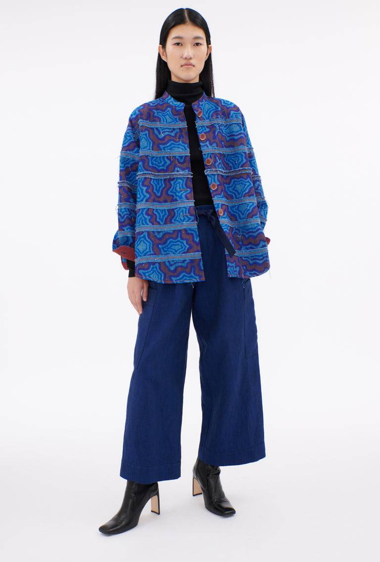 Odeeh Achats, Big Bluse, Light Indigo