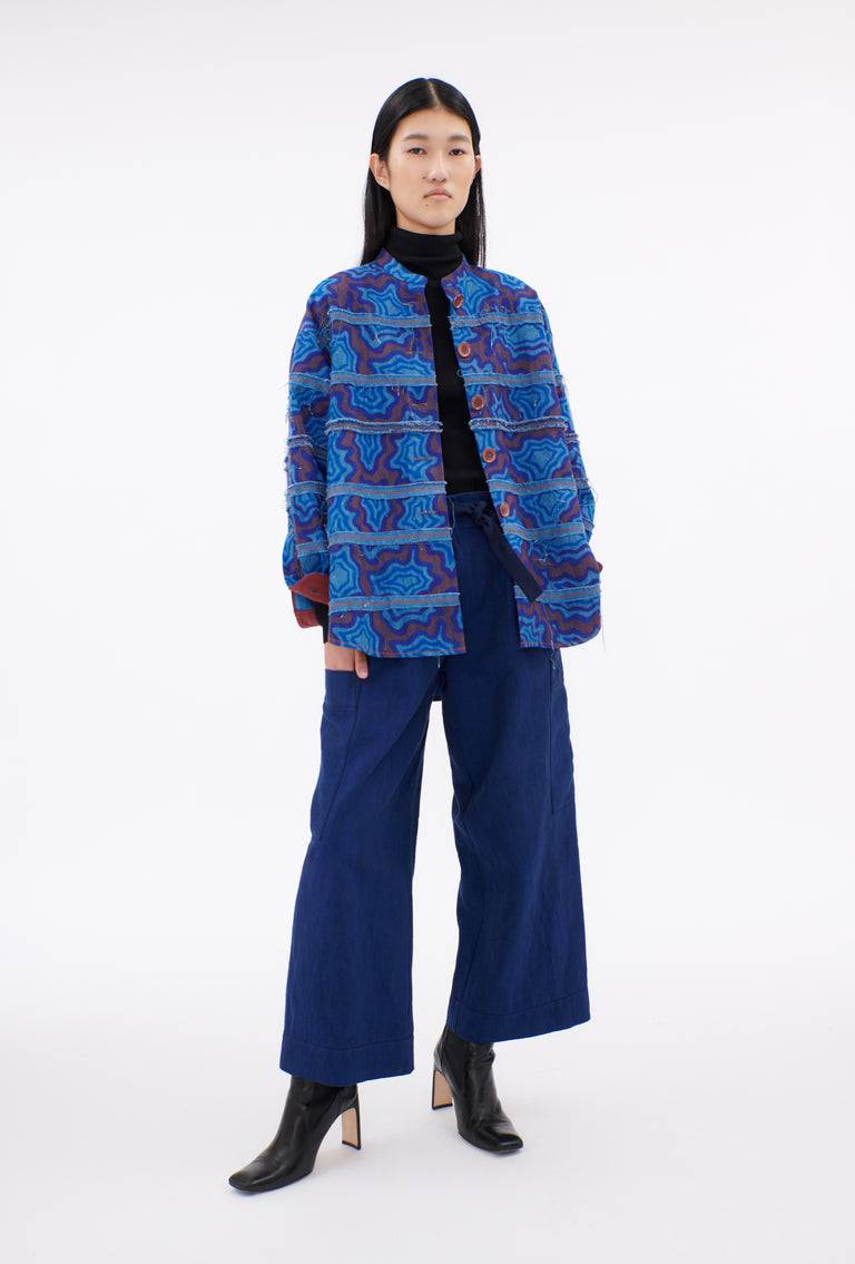 Odeeh Achats, Big Bluse, Light Indigo