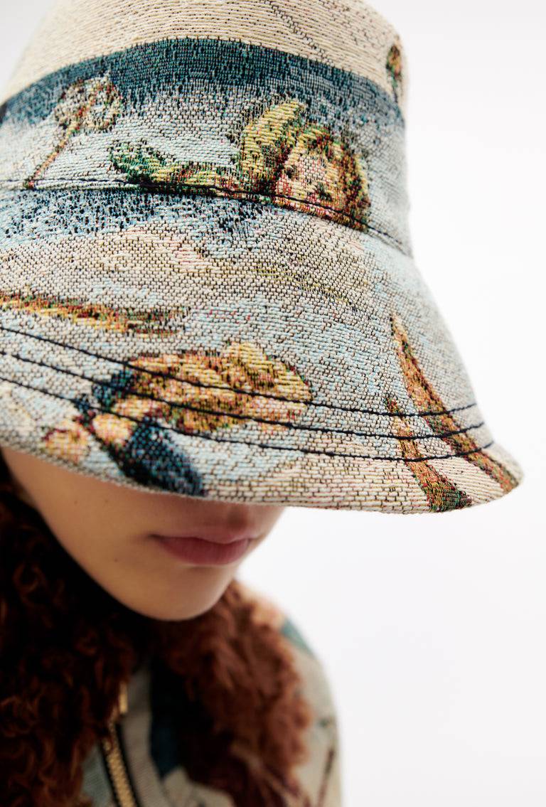 Odeeh Alpine Postcards Hut, Multicolor