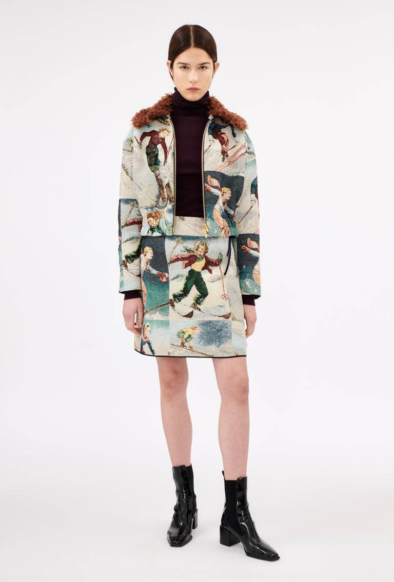 Odeeh Alpine Postcards Rock, Multicolor