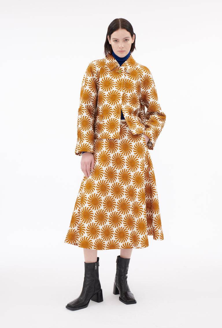 Odeeh Asters Jacke, Goldocker